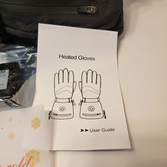 LATITOP Heated Gloves Large Men Women 7.4V 22.2WH Rechargeable Battery Outdoor