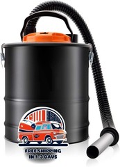 Aspirador de cenizas para chimeneas, estufas de leña y parrillas de pellets, NEW