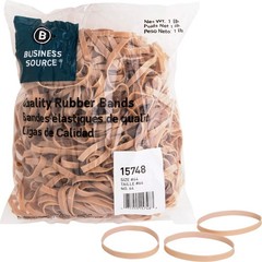 Business Source Quality Rubber Bands Size 64, Crepe