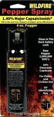 Wildfire Pepper FOGGER Spray Police HOME Mobile Women Self Defense 4 oz GLOW CAP