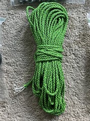 LOT OF 9 GREEN Paracord Planet 550 7 Strand Paracord BLACK WHITE GRAY USA MADE
