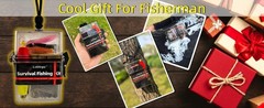 Portable Pocket Fishing Tackle Box Lightweight Survivalist Accessories