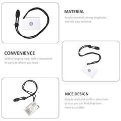 2Pcs Survival Sighting Reflective Scuba Diving Hand