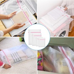 Mesh Laundry Bags for Delicates, 4 Pack Laundry Bags Mesh Wash Bags in 4 Sizes(1