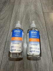 Pack Of 2- Zevo On Body Mosquito and Tick Repellent Bug Spray Pump Spray