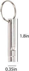 Set of 3 Extra Loud Whistles for Camping Hiking Hunting Outdoors Sports and