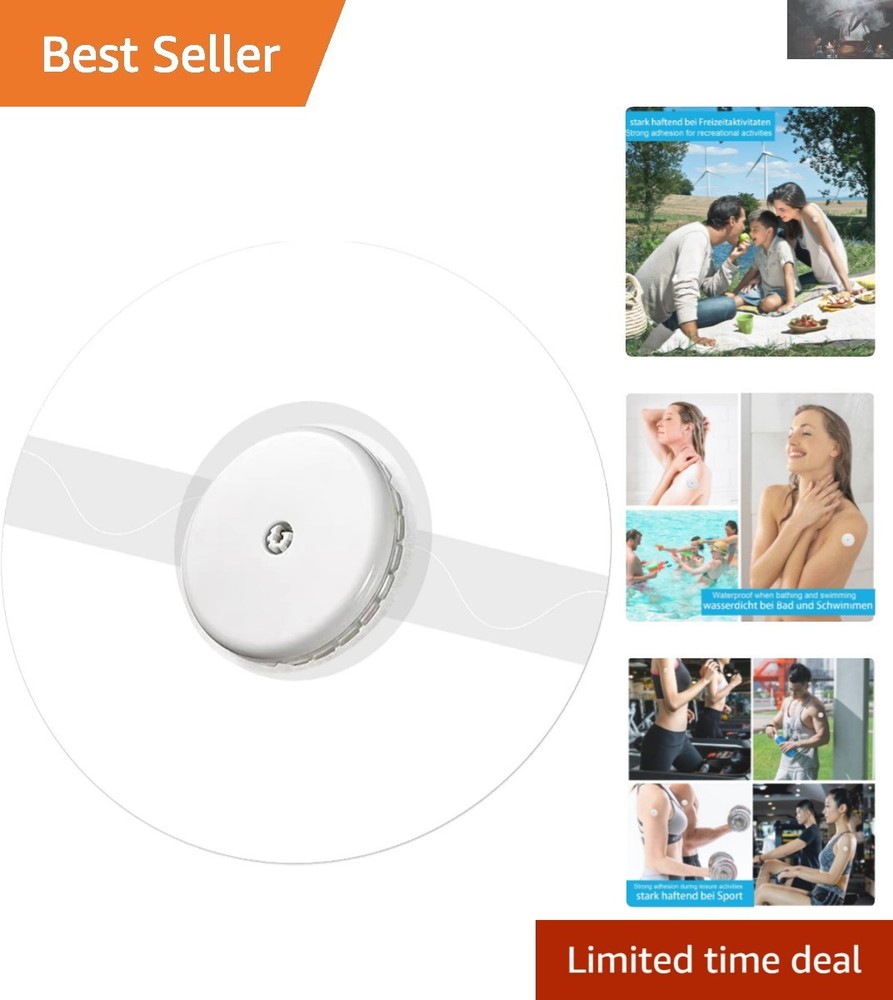 20 Adhesive Patches for Freestyle Libre 2 – Secure, Waterproof Sensor Protection