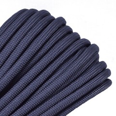 Charcoal 550 Paracord – 50 Feet – USA Made – Veteran Owned Seller