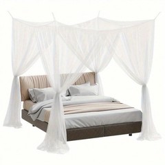 Black Gothic Mosquito Net for Full, Queen & Oversized Beds