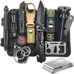 Gifts for Men Dad Him Christmas – Survival Gear and Equipment Survival 12 in 1