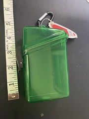 Waterproof Storage Container Lanyard Translucent Durable Plastic