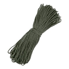 1PCS 2 mm 197FT Reflective Guyline Camping Paracord 3 Strands, Dark Green