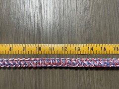 Correctional 550 paracord lanyard. RED WHITE and BLUE