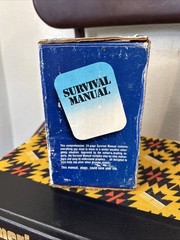 Vintage 80s Winter Survival Kit USA Made New In Box Gas & Oil Advertising