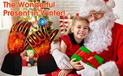 Ifwater Heated Gloves For Men Women Heated Gloves Camping Arthritis Hands Warm