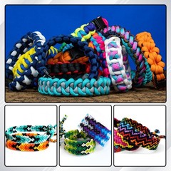 6PCS Paracord Needle Tool Set Lacing Stitching For Leather Rope Bracelets
