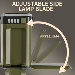 Ultimate Camping Companion Foldable 4-Leaf Solar Charging Lamp
