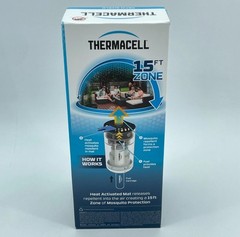 THERMACELL Mosquito Repellent Zone Device 15ft No Spray Scent Free NEW 2 Pack