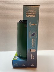 Thermacell Patio Shield Unscented Mosquito Repellant W/Refills-Forest Green