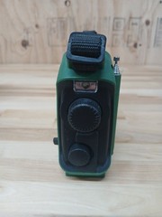 Green Kaito KA500 Voyager Solar Crank Battery Survival Radio AM FM Shortwave