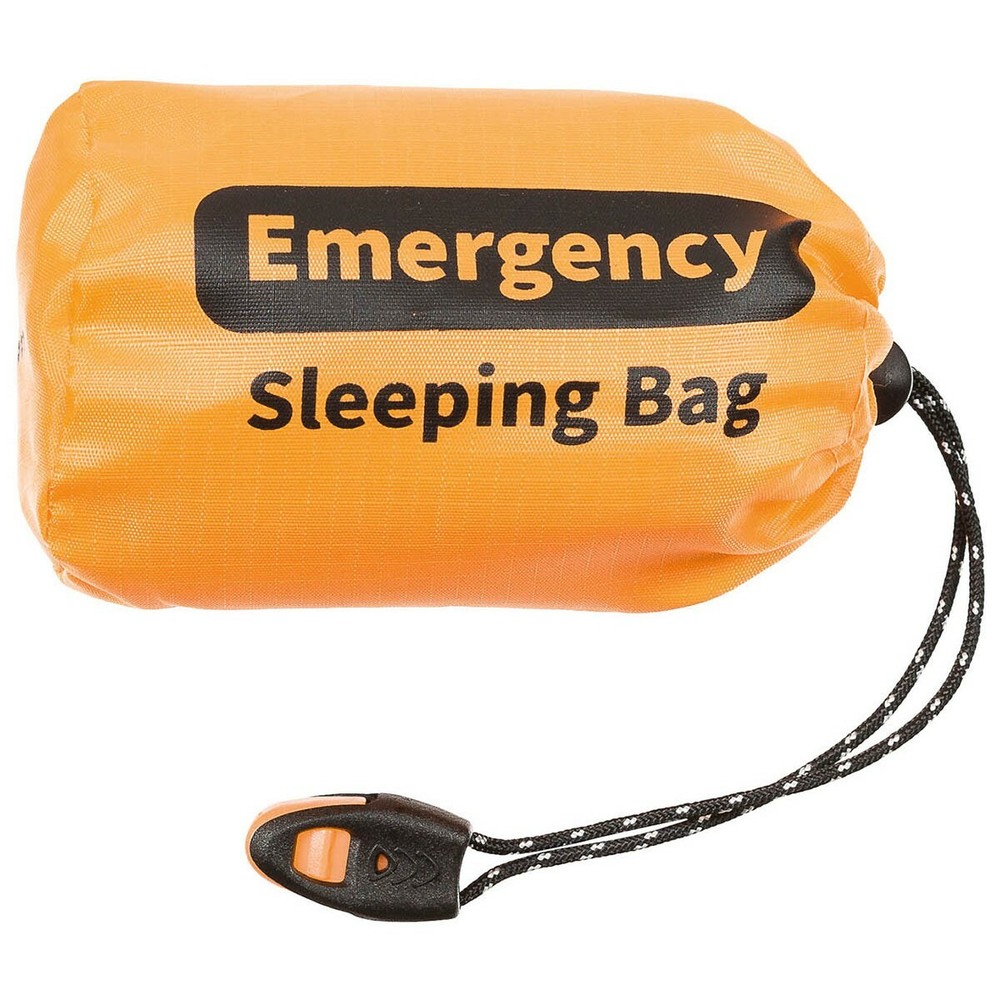 FOX OUTDOOR® Hiking, Outdoor, Bushcraft EMERGENCY Sleeping Bag w/ Accesories