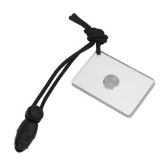 Survival Emergency Signal Mirror With Lanyard Reflector Glass Mirror For Outdoor