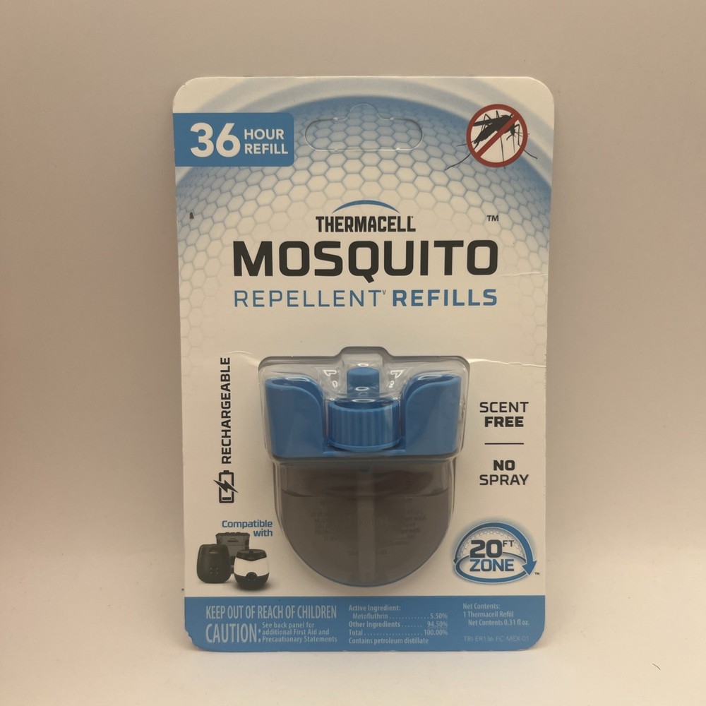 Thermacell Mosquito Repellent Refills 20 Ft Zone Pest Control Refill Last 36 Hrs