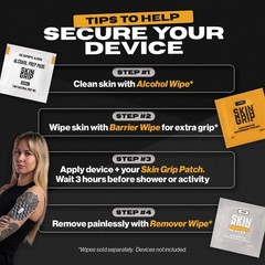 Freestyle Libre 2 & Lingo Sensors Cover – Compatible with Infusion Sets, Wate…