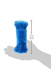 550 Type III Paracord, 7-Strand Core, High Strength – 5/32 in X 100 Ft (4Mm X 30
