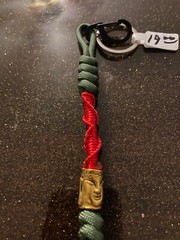 Keychain or knife lanyard. Bag, backpack, jacket zipper pull. Buddhist deities