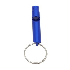 For Birds For Dogs Whistle Hiking Keychain Outdoor Training Aluminum Alloy