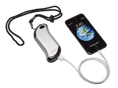 Zippo Silver HeatBank 9s Rechargeable Hand Warmer