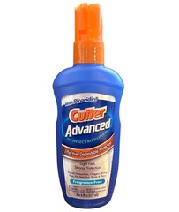 Cutter Advanced FRAGRANCE FREE Insect Repellent 6 Oz Spray Bottle PICARIDIN vhtf
