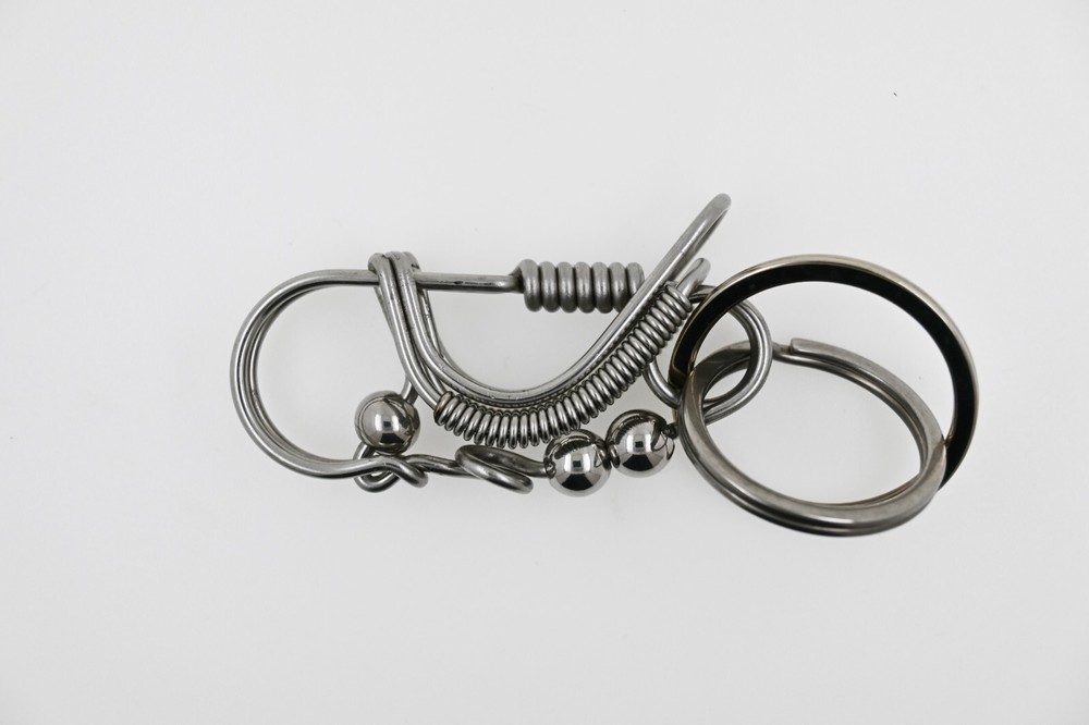 Stainless Steel keychain Handicraft Key Ring Car Keyring