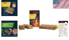 Safe Lite Fire Starter Squares – Odorless 24-Pack for Grills & Campfires