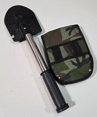 Emergency Backpacking Camping Hiking Knife Shovel Saw Gear Kit with Cover