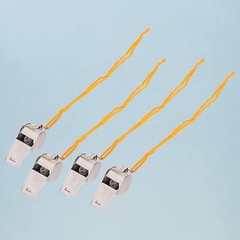 12Pcs Reusable Emergency Whistles for Hiking Camping Loud and Durable
