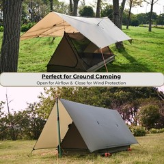 onewind 12×10 ft Hammock Tarp, Ultralight ft, Od Green-12′ Rectangular