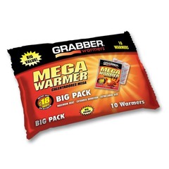 Grabber 18 Hour Body Warmers l 10 Unit Value Pack 10 Count (Pack of 1), Tan