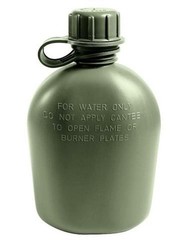 USGI ALICE 1QT OD Canteen Cover w/ OD Canteen and GENUINE US Military Cup VGC