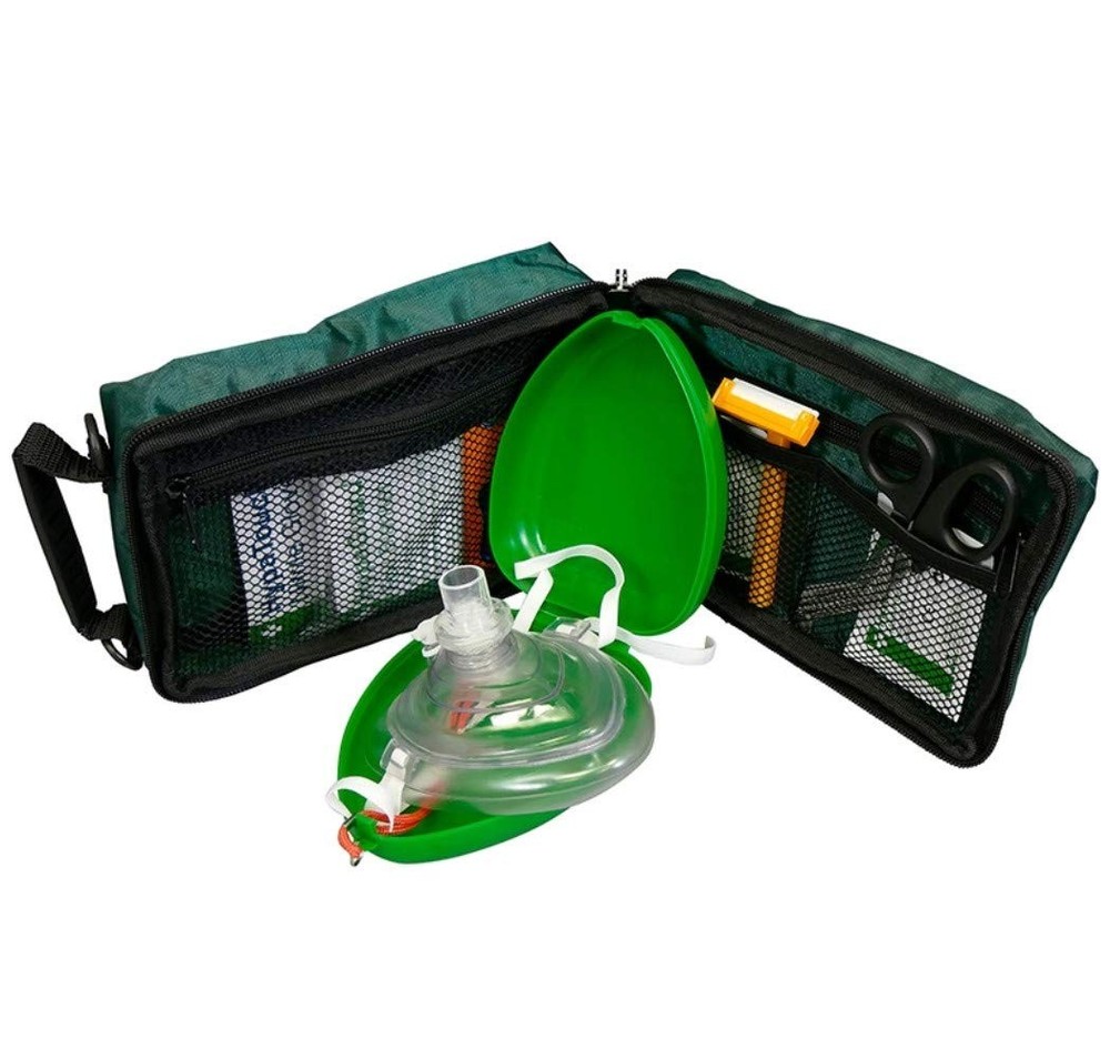 Safety First Aid Group AED Responder Kit Green