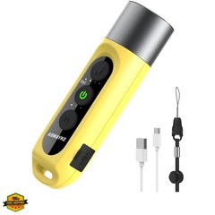 Electronic Whistle Highest Maximum Sound 125db Battery 1000mAh Blue for Coach…