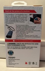 Zippo Heatbank 6 Rechargeable Hand Warmer & Power Bank USB Compatible New teal