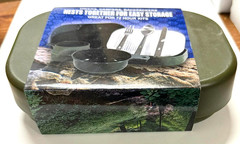 Mil-Spec Survival / Campers Loaded Mess Kit Military Style Everything Need New