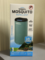 Thermacell Patio Shield Haze Mosquito Repellent 15 ft Zone No Spray Scent Free