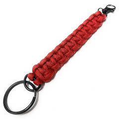 R.E.D. Handmade Paracord Key Fob/Zipper Pull – Support our Troops (PK112)
