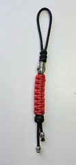 Homemade Keychain Lanyard Medieval Knight Paracord Beads Lanyard 9in length