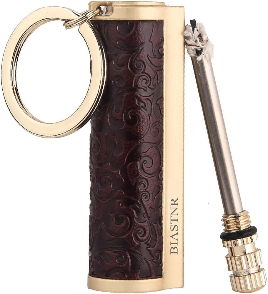 Permanent Match,Keychain Matchstick Fire Starter Immortal Lighter,Flint Match