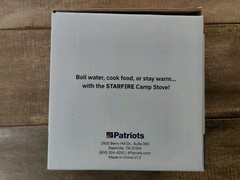 4 Patriots Starfire Camp Stove Camping Hiking Survival NEW Open Box
