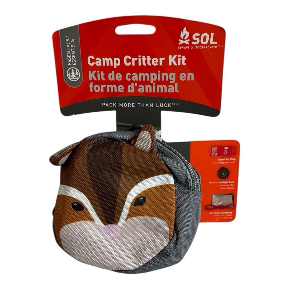 New Chipmunk The Camp Critter Kit – Survival Essentials Gift Camping Scouting
